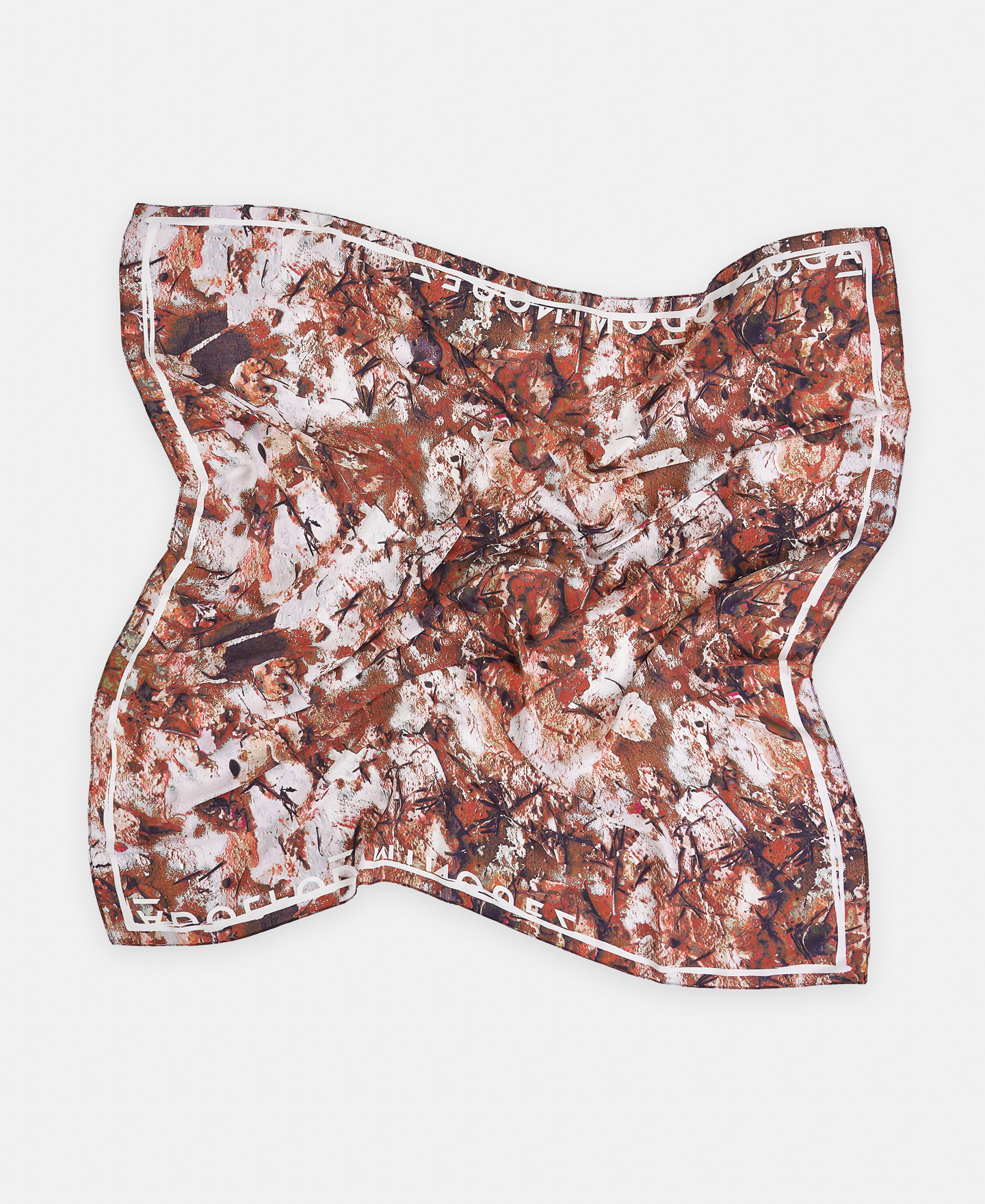 Floral square scarf image number 1