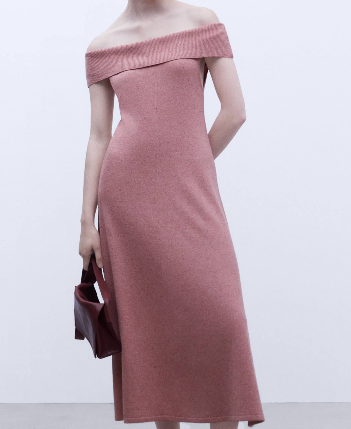 Bateau collar dress image number 0
