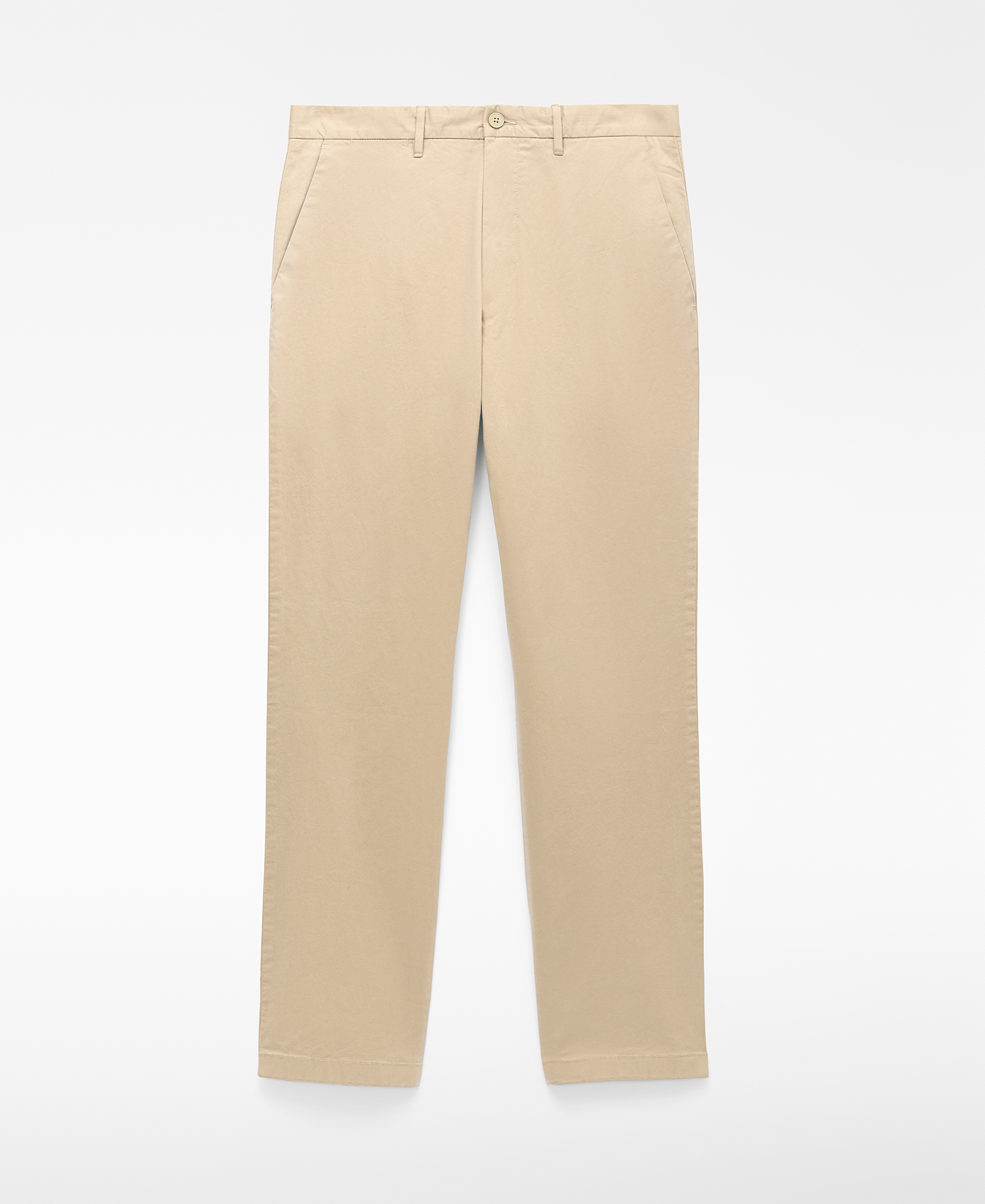 Cotton regular fit chino trousers image number 4