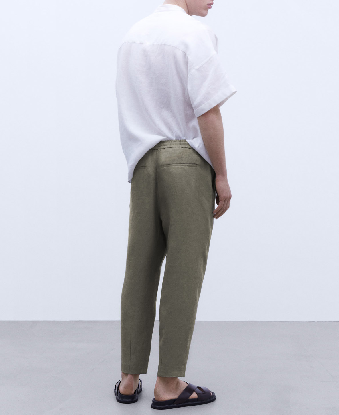 European linen trousers image number 2