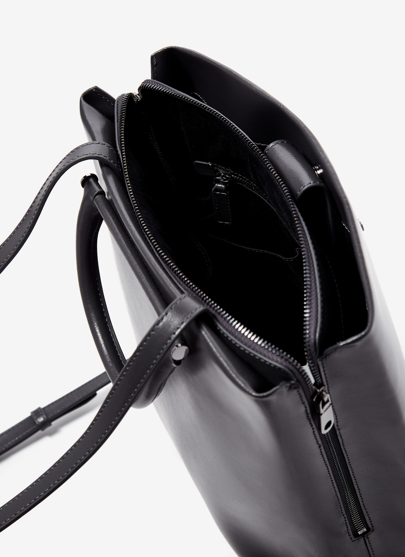 Vachetta leather backpack image number 1