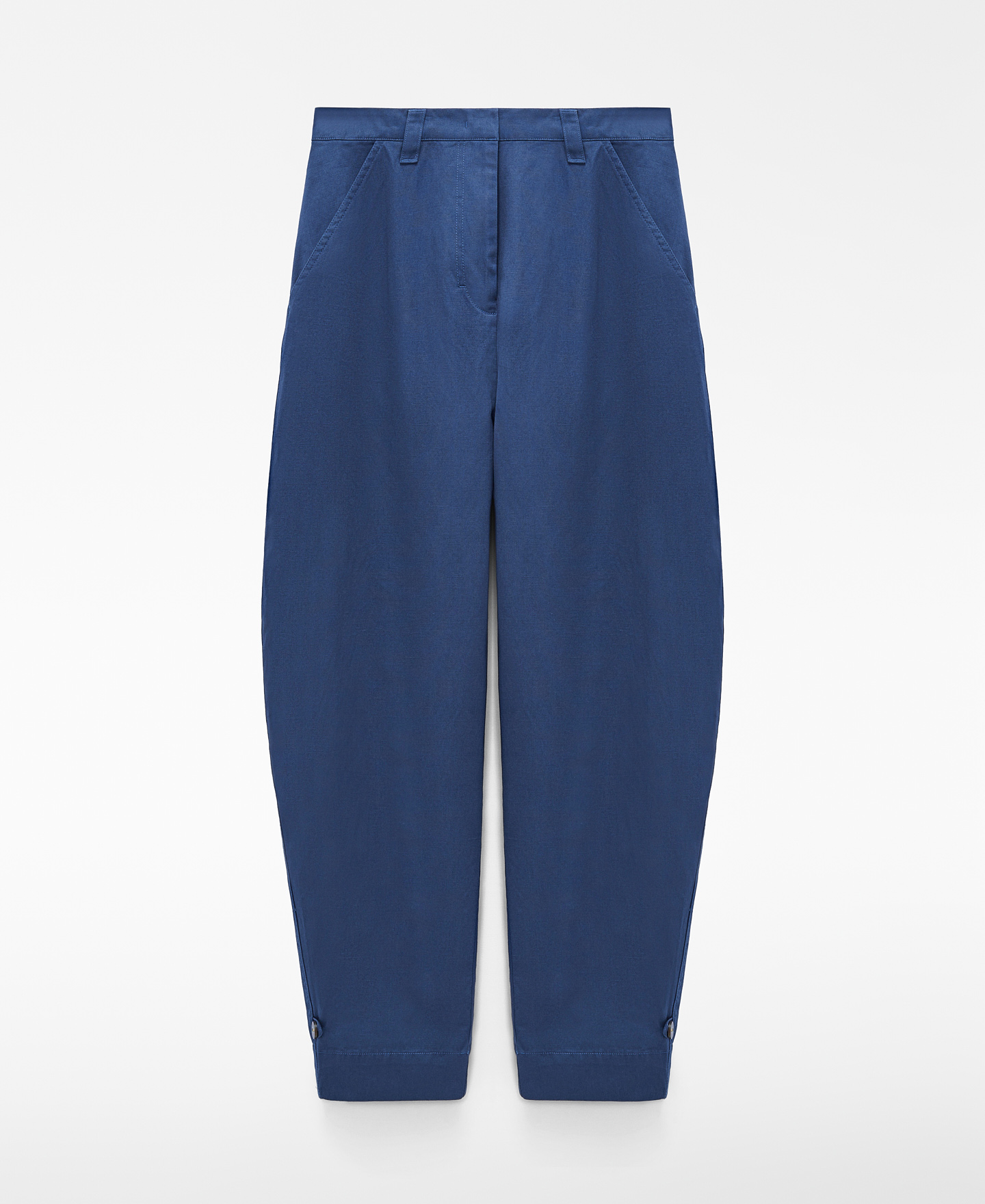 Adjustable hem barrel fit trousers image number 4