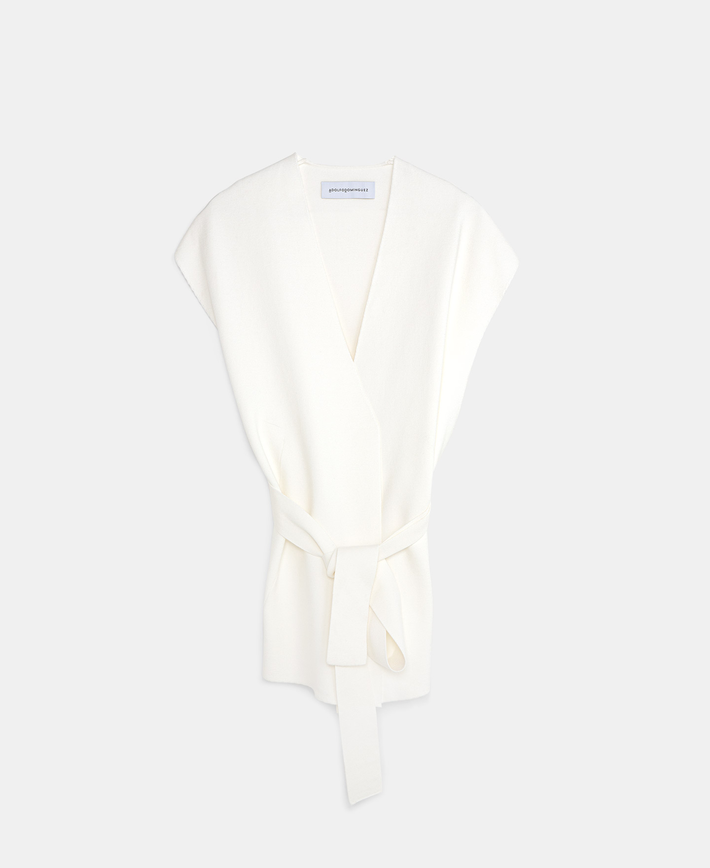 Double-fronted viscose waistcoat image number 4