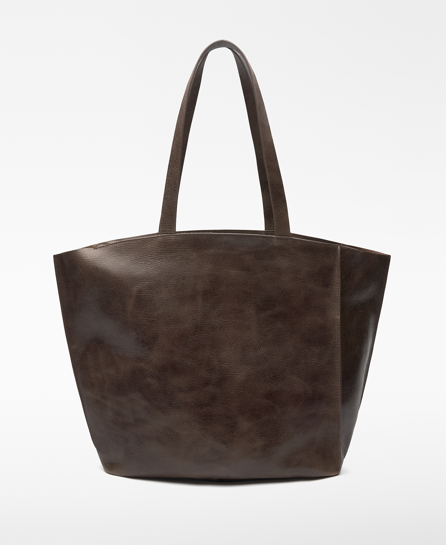 Mala shopper grande Orión em pele responsável para mulher image number 1
