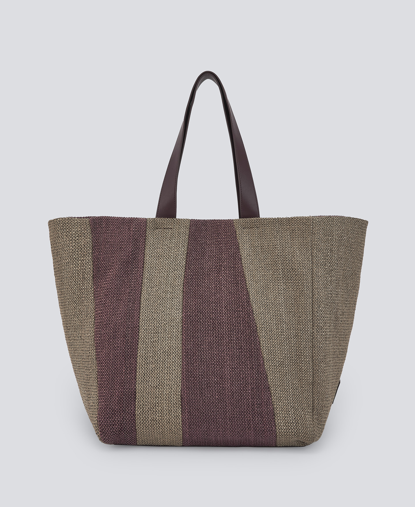 Braided patchwork maxi shopper woman image number 1
