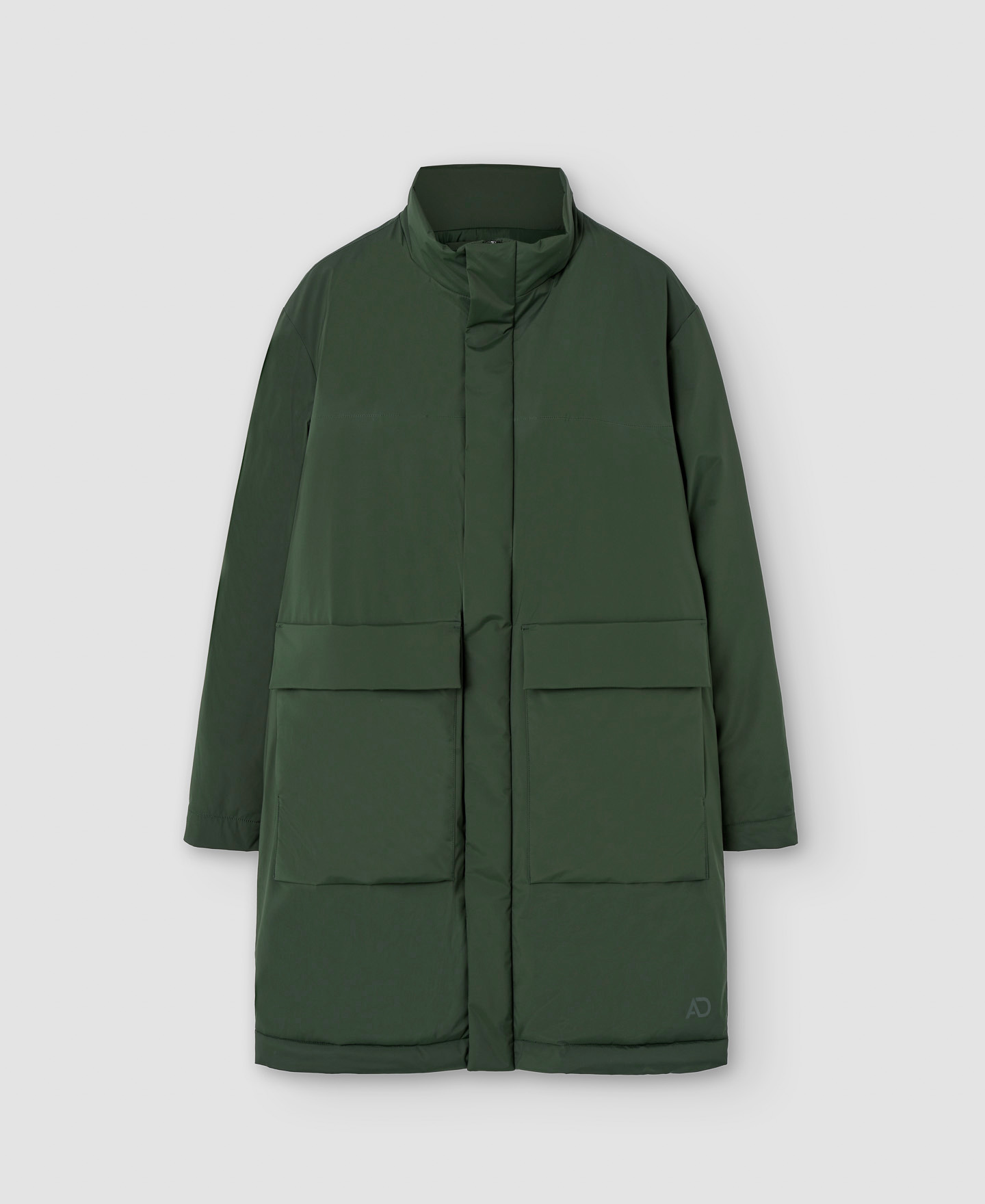 Padded nylon coat image number 3