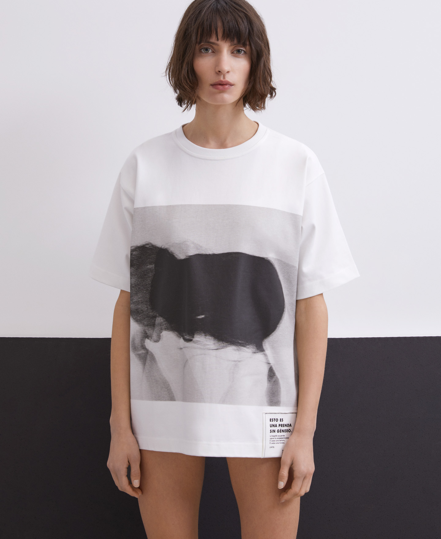 Oversize cotton t-shirt image number 0