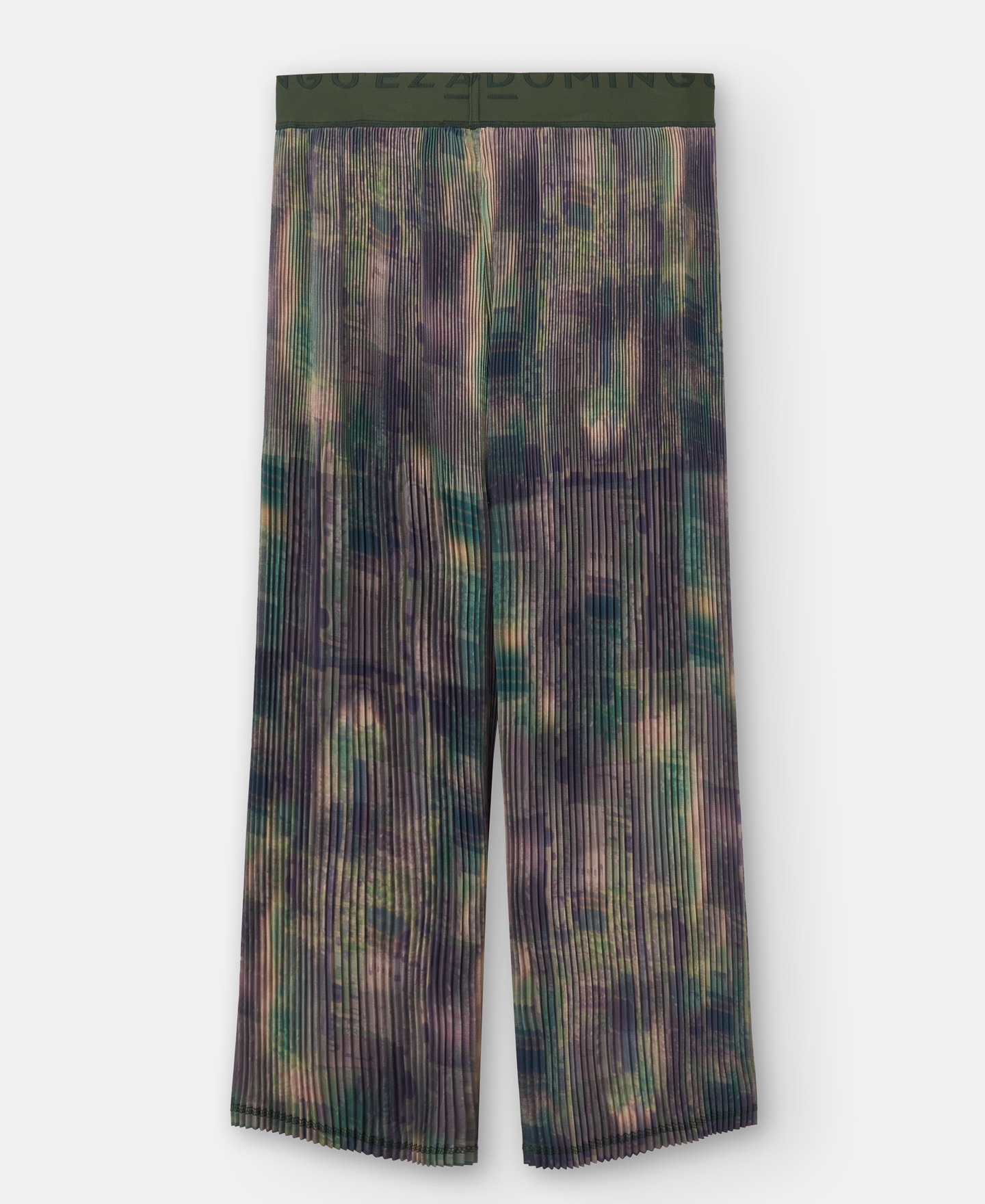 Pantalón crinkle en poliéster reciclado image number 5