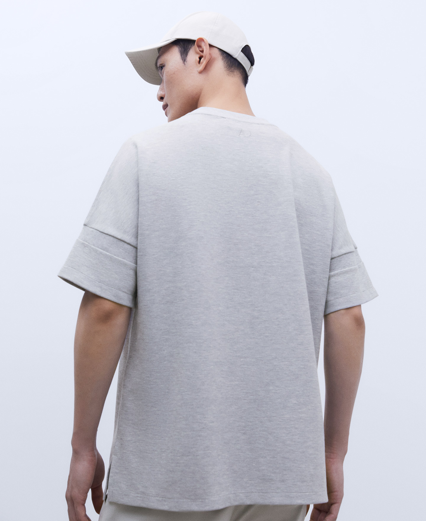 Oversize bat sleeve T-shirt image number 2