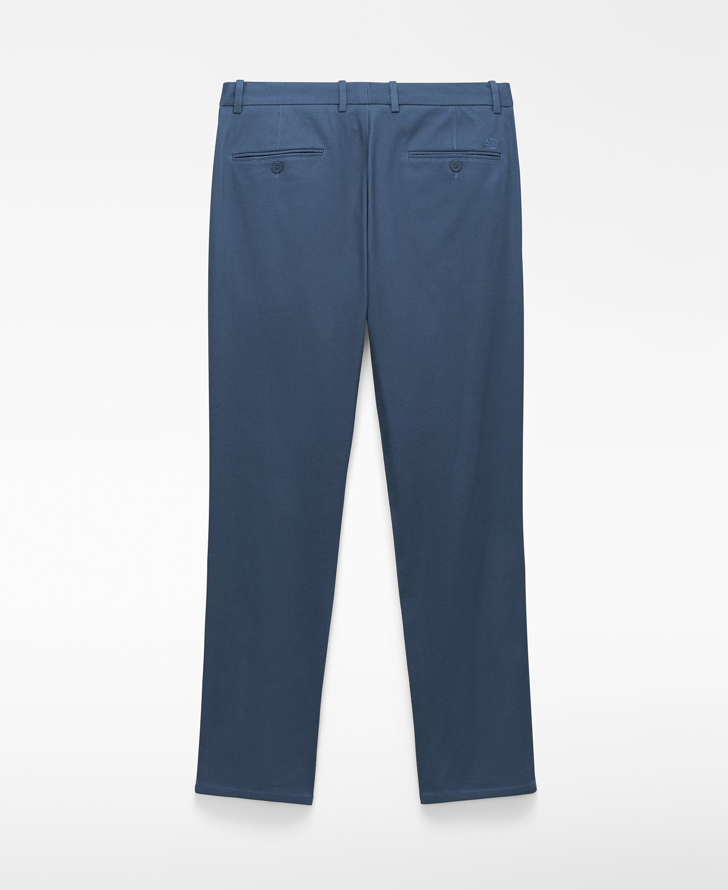 Regular fit microtexture chino trousers image number 5