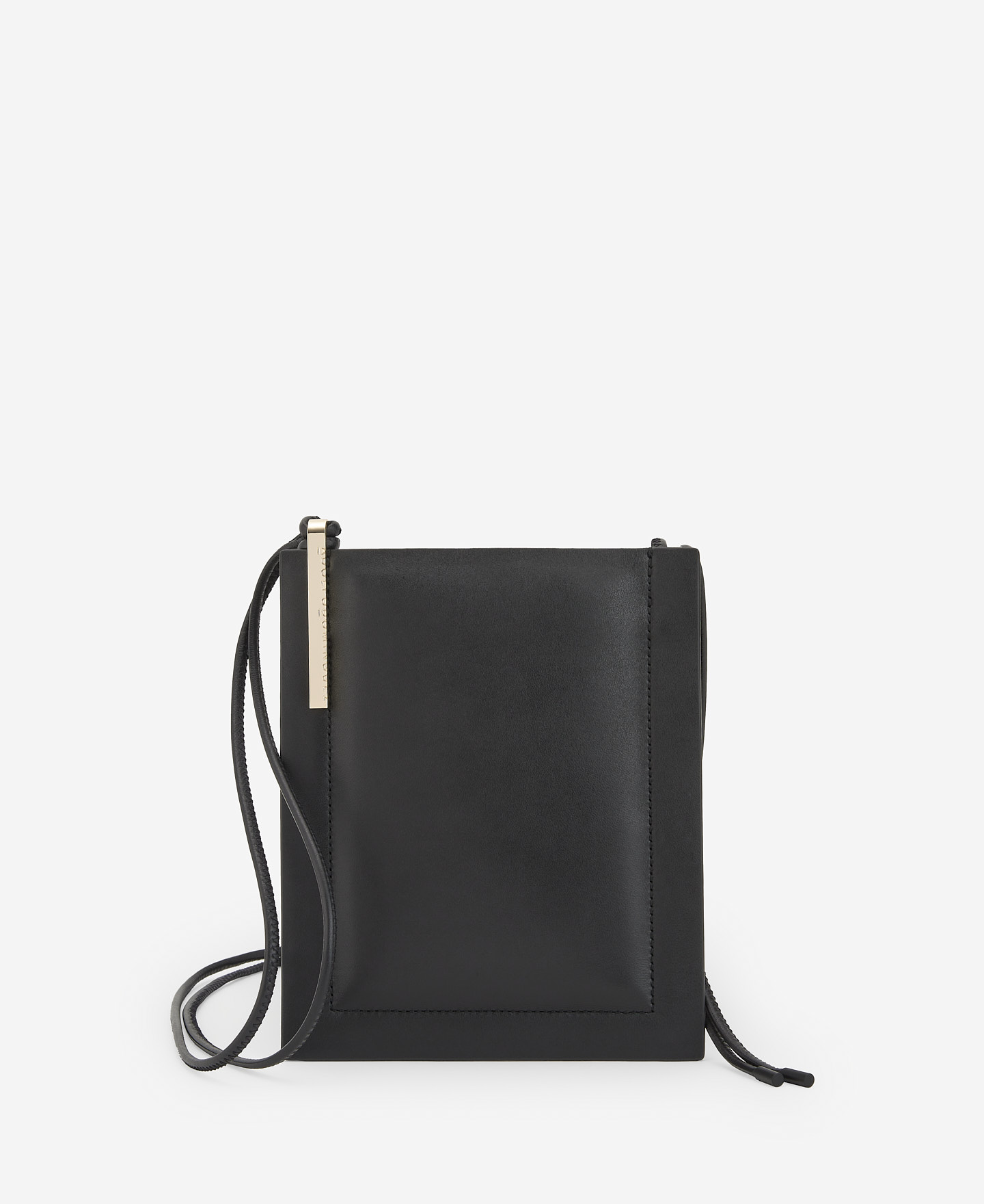 Padded nappa leather phone holder image number 0