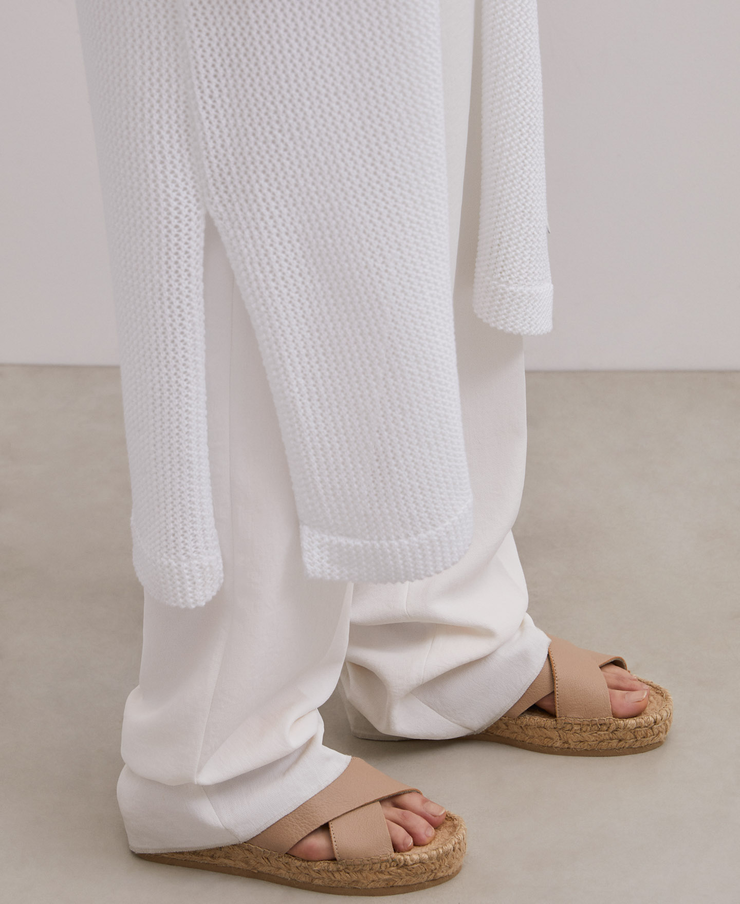 Crossed vamp double jute espadrilles image number 3