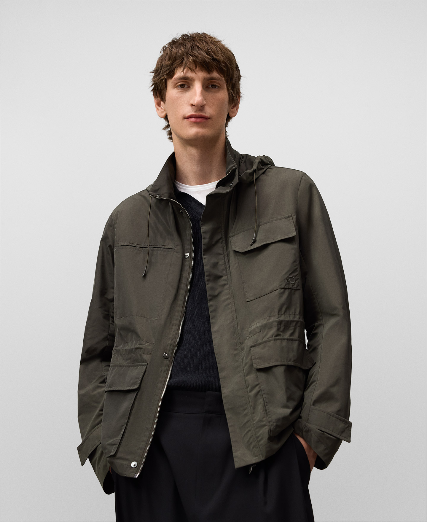 Nylon sahariana jacket man image number 0