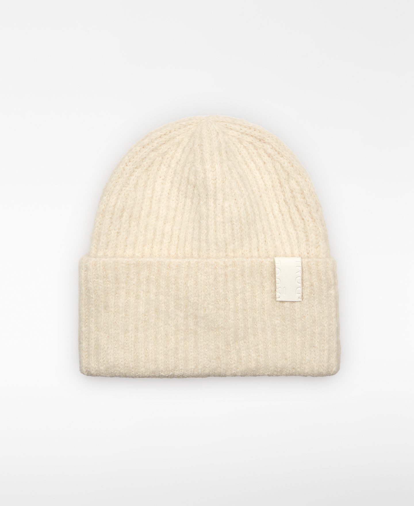 Gorro beanie punto canalé mujer image number 0