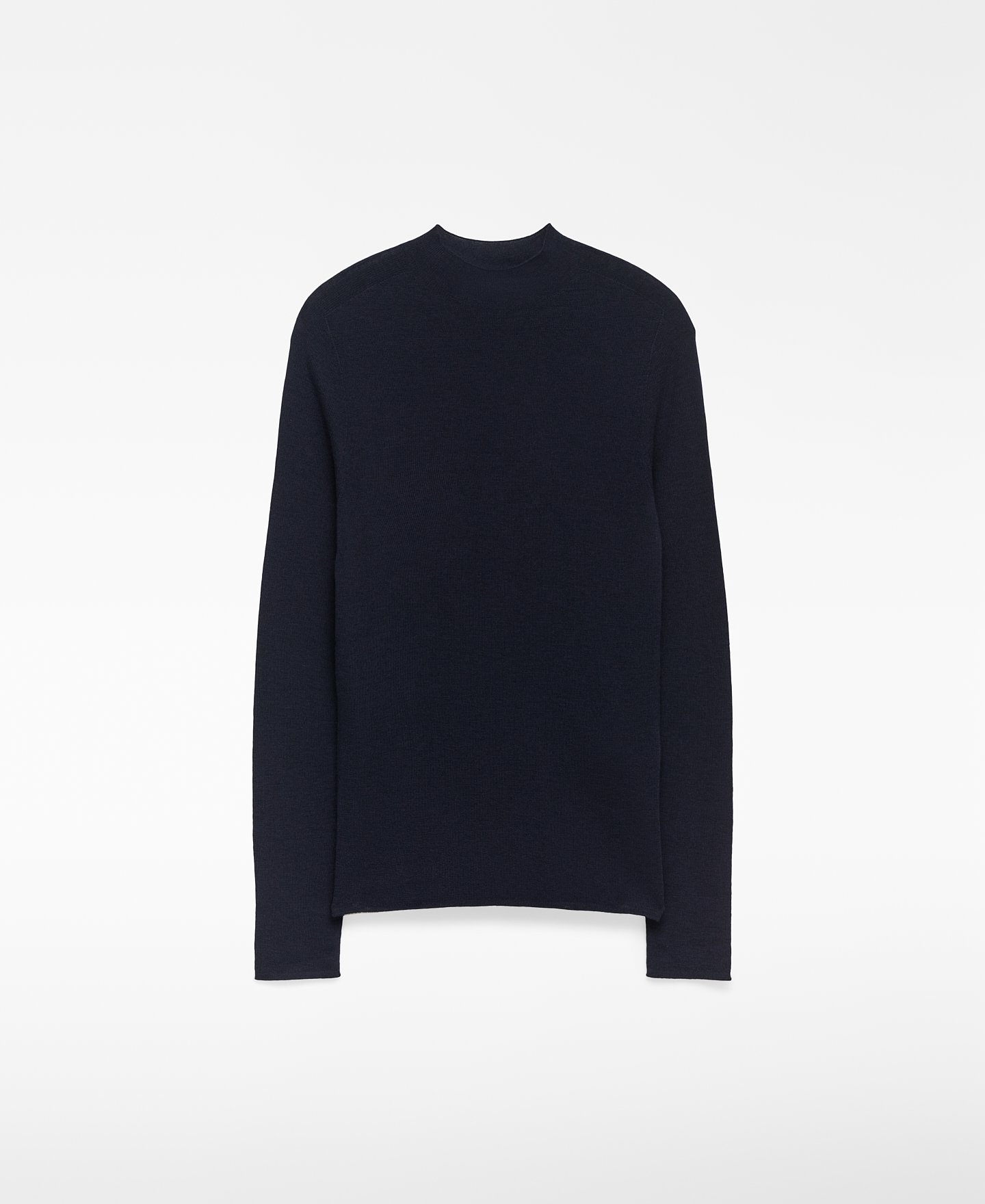 Jersey entallado cuello perkins mujer image number 4