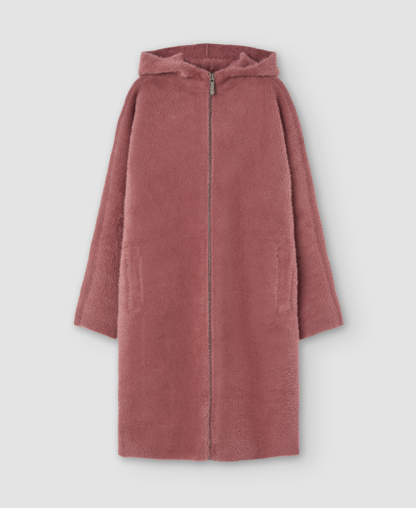 Batwing sleeve coat image number 4