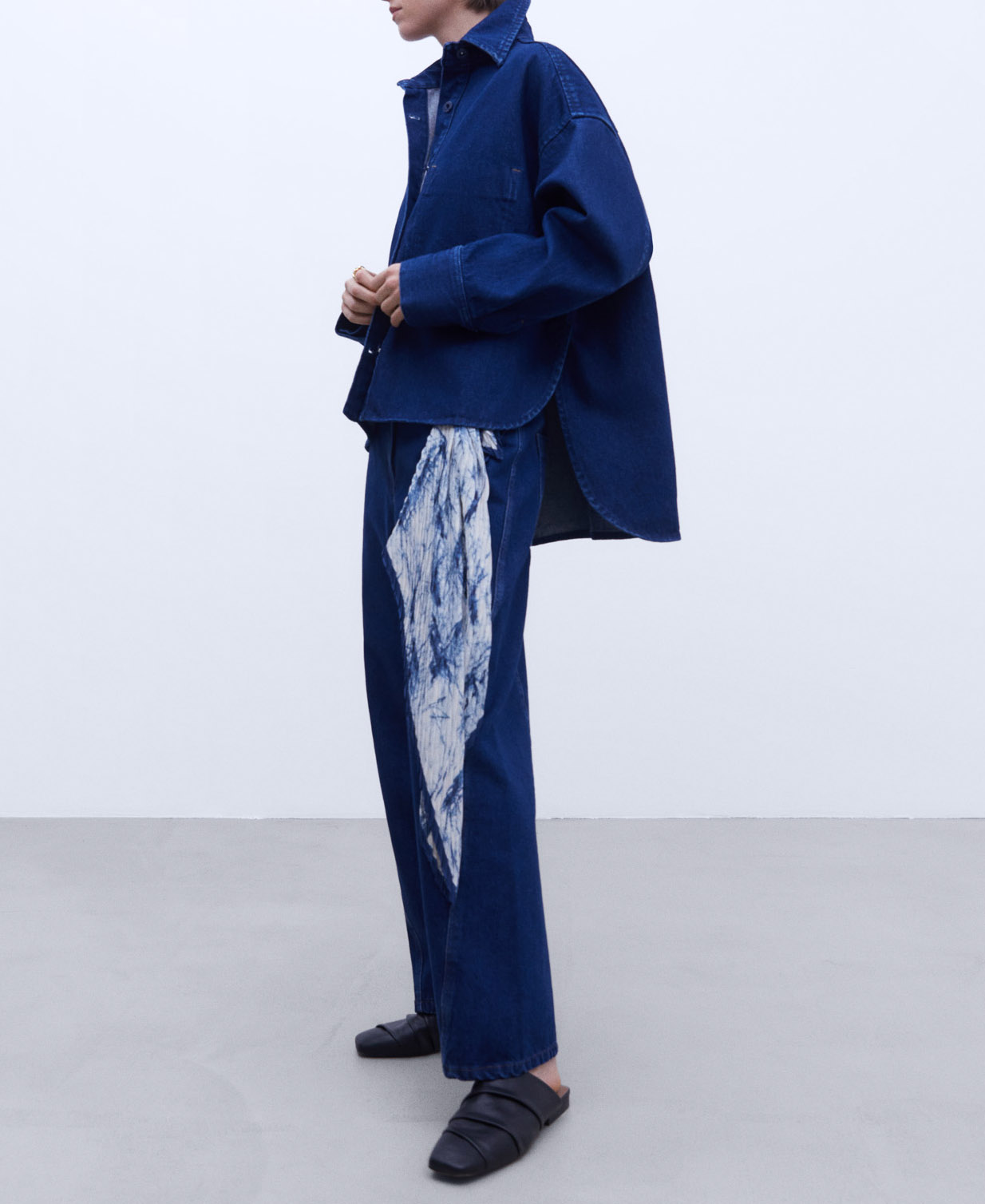 Surchemise en jean oversize image number 1