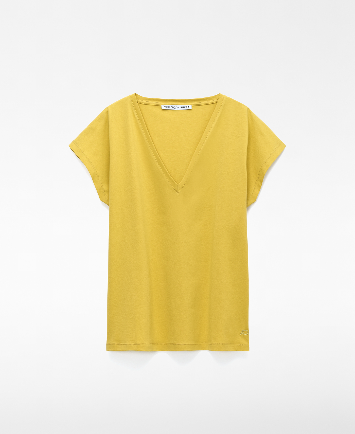 PYRATEX&reg; Spanish Cotton V-neck T-shirt image number 4