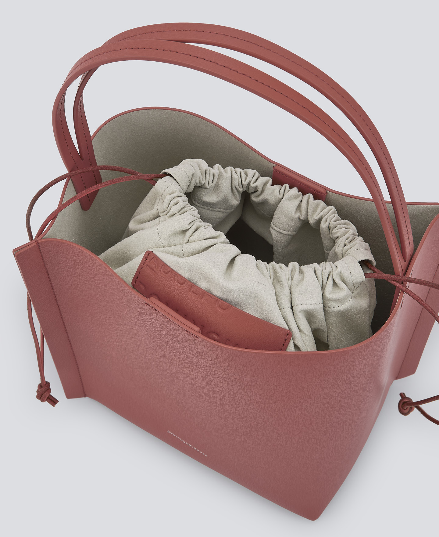 Sac hobo en cuir responsable pour femme image number 3