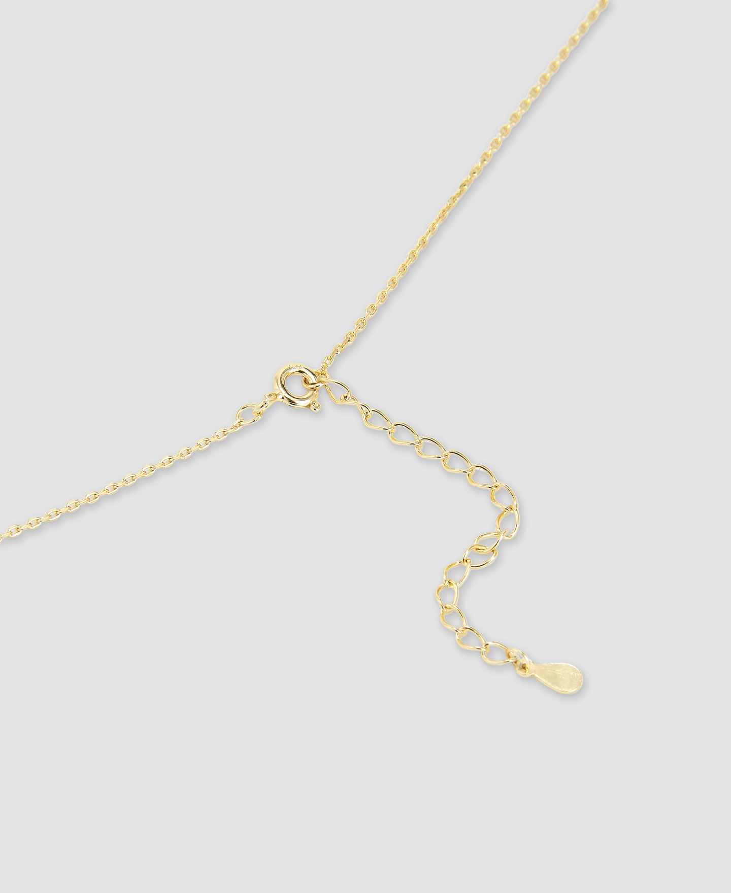 Silver and natural stone necklace image number 2