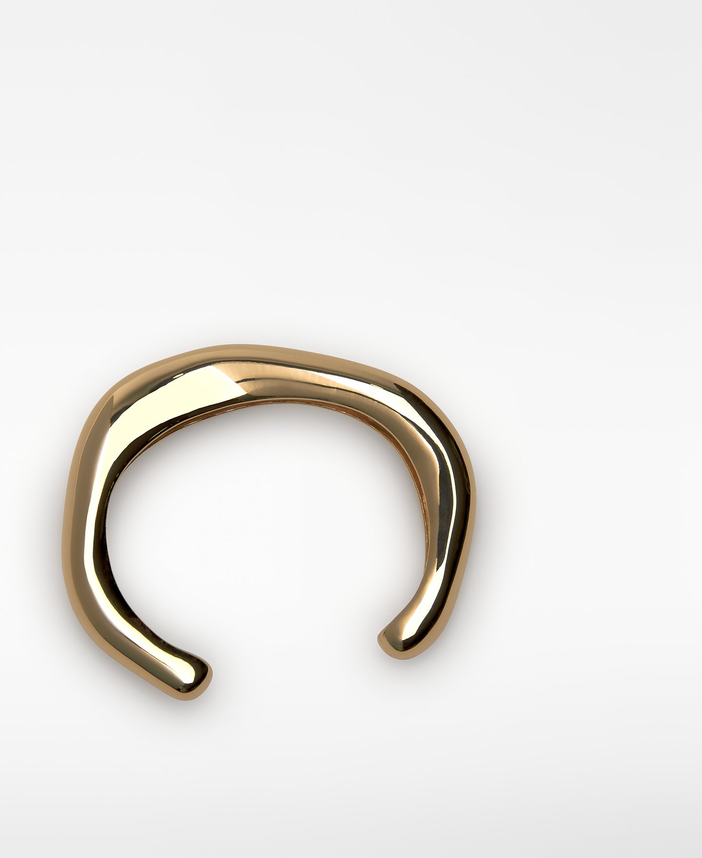Irregular metal bracelet image number 2