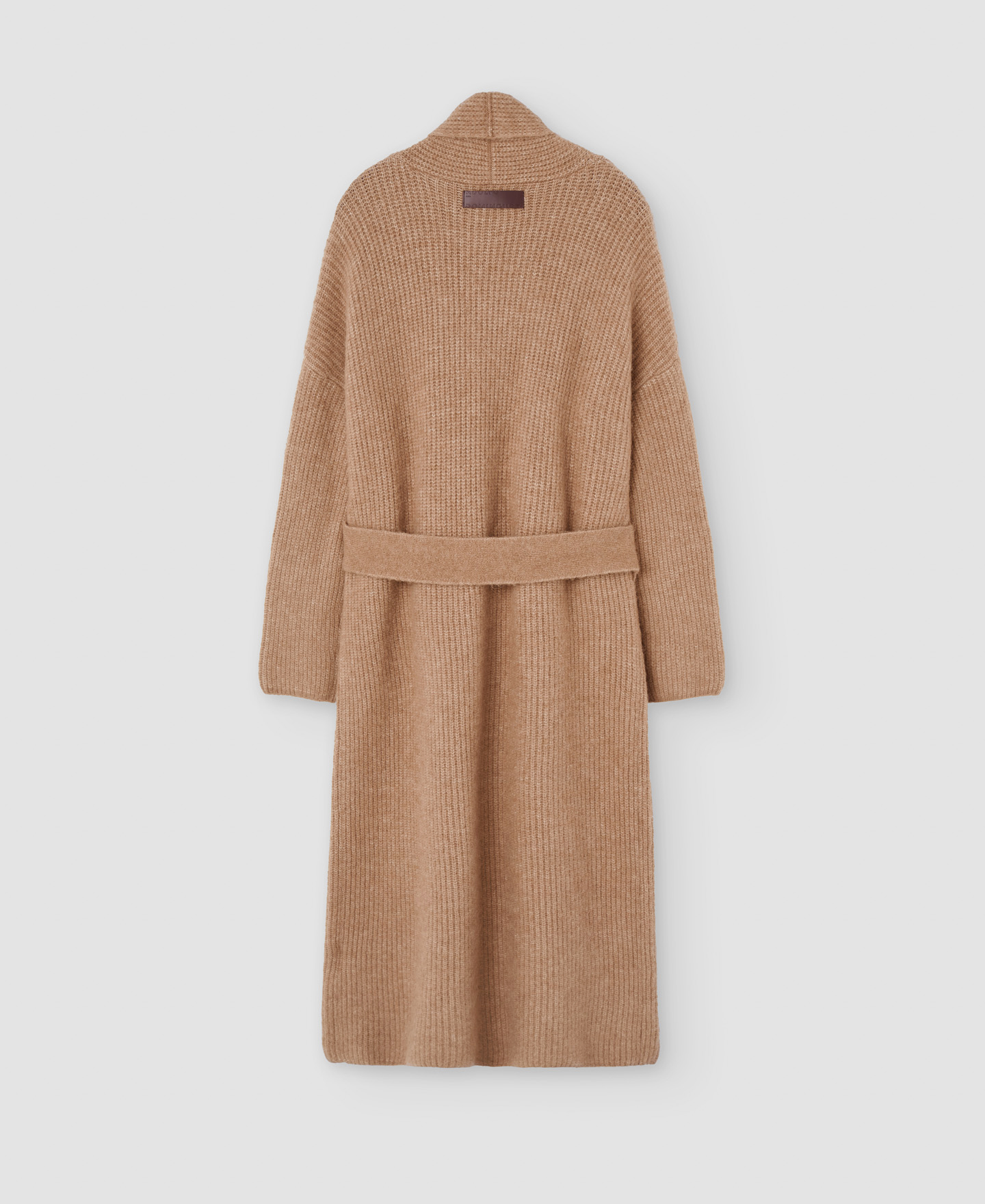 Alpaca fabric long jacket image number 7