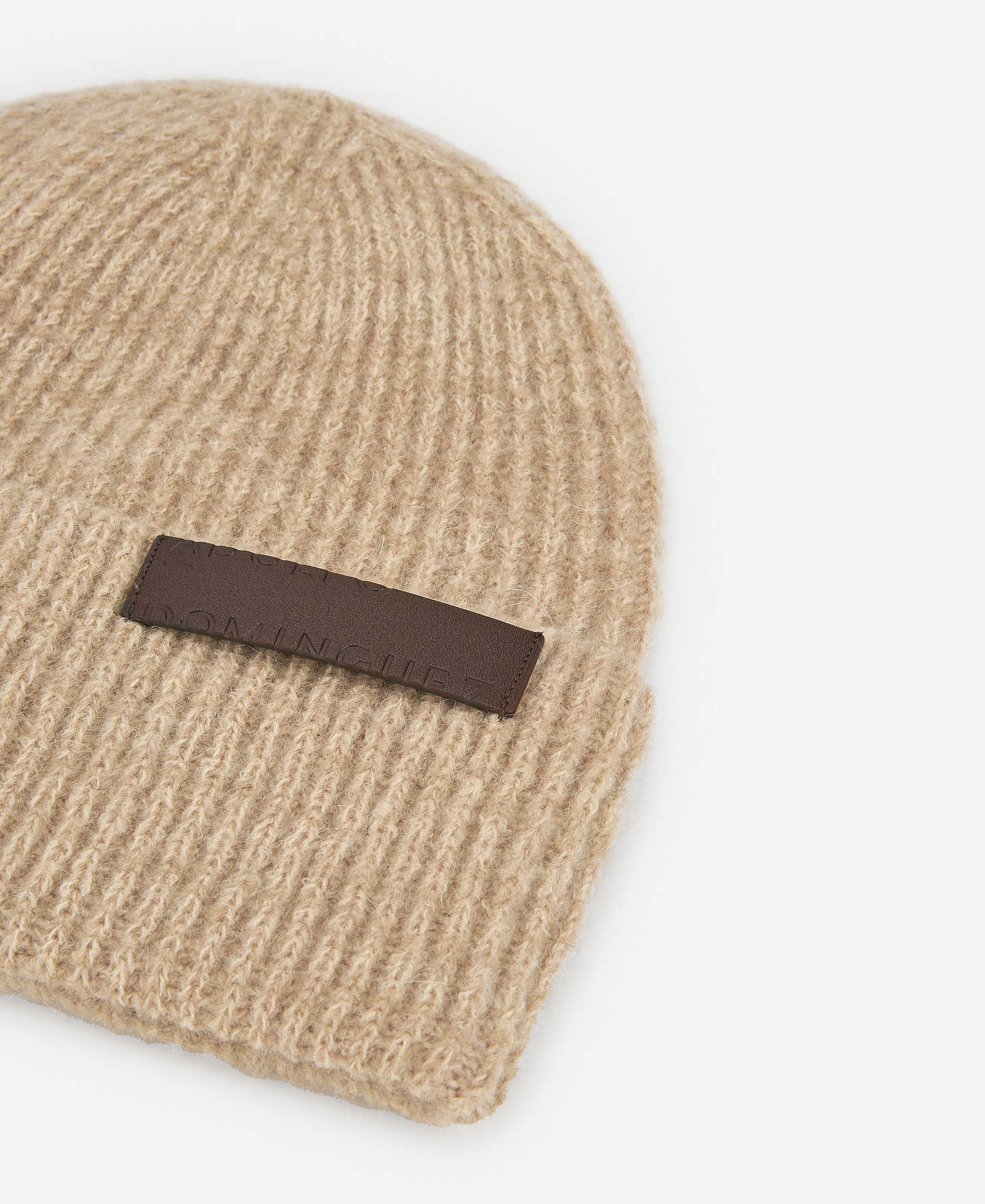 Gorro beanie canalé mujer image number 1