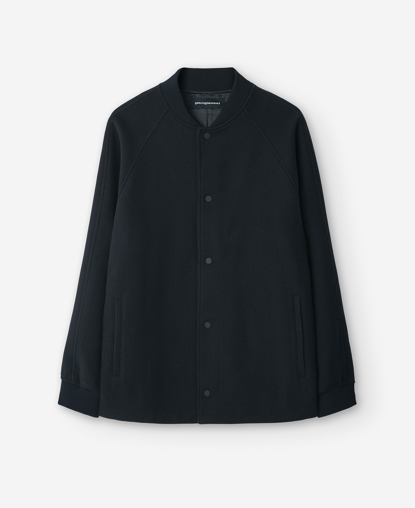 Chaqueta bomber negra para hombre image number 4