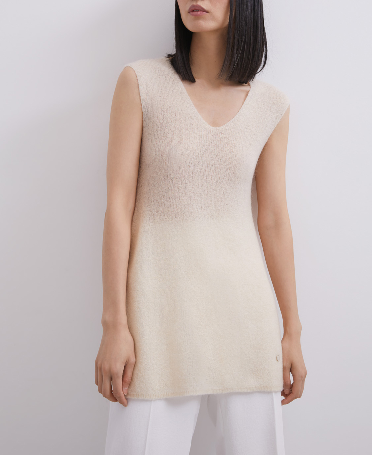 Top en mohair y lana merino image number 0
