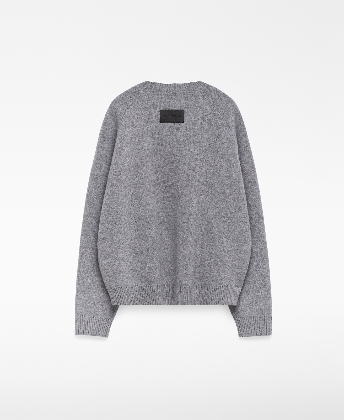 Wool sweater with metal piece image number 5