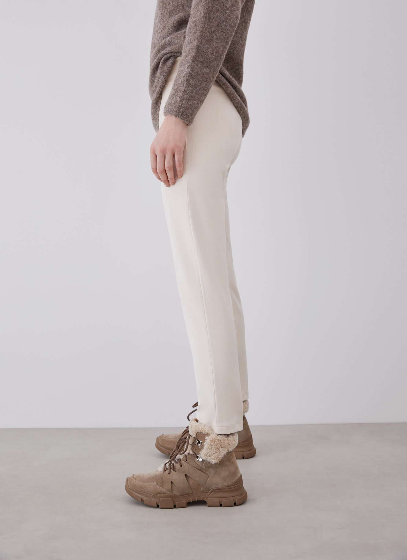 Suedette leggins image number 3