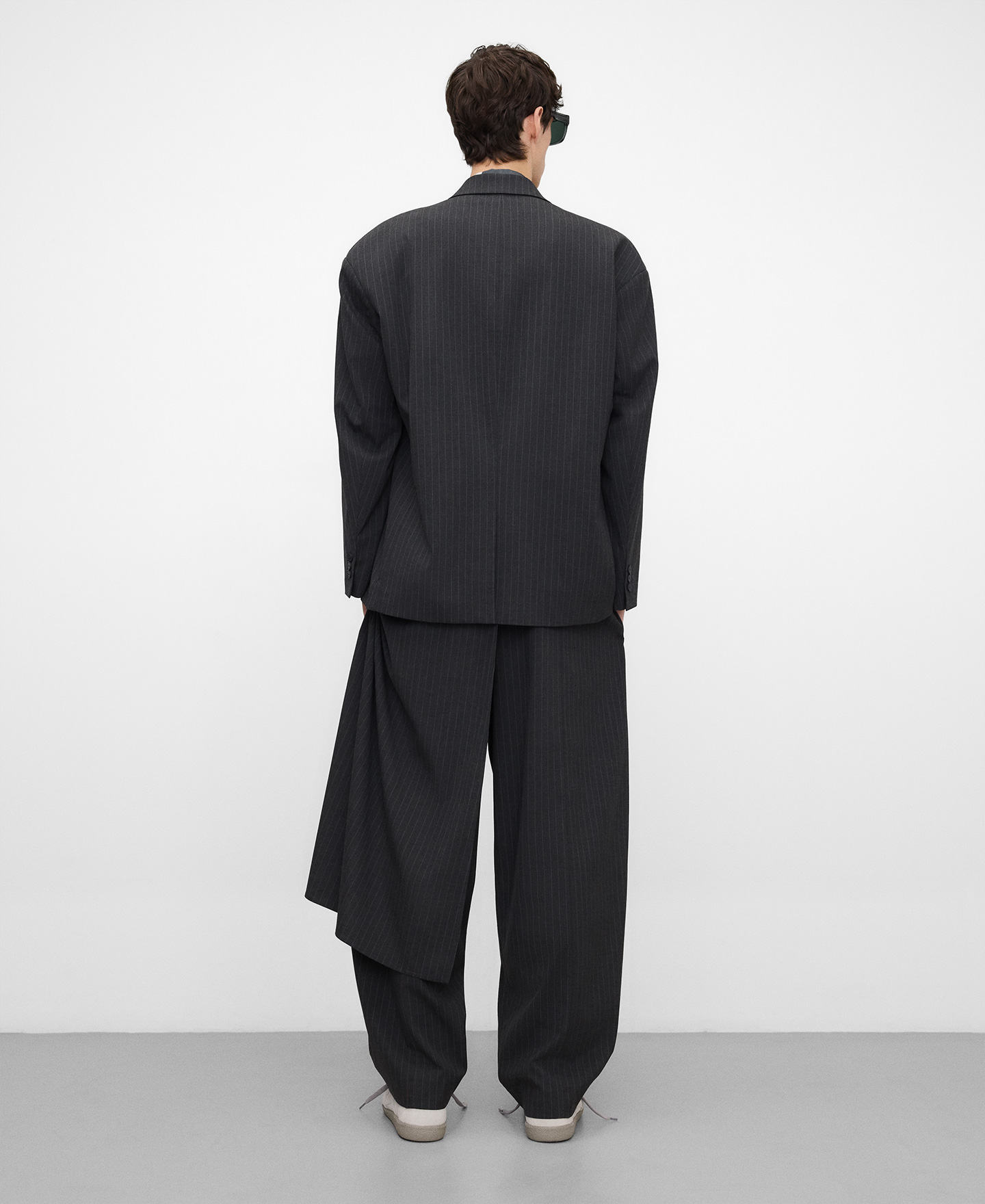 Blazer oversize rayas image number 2