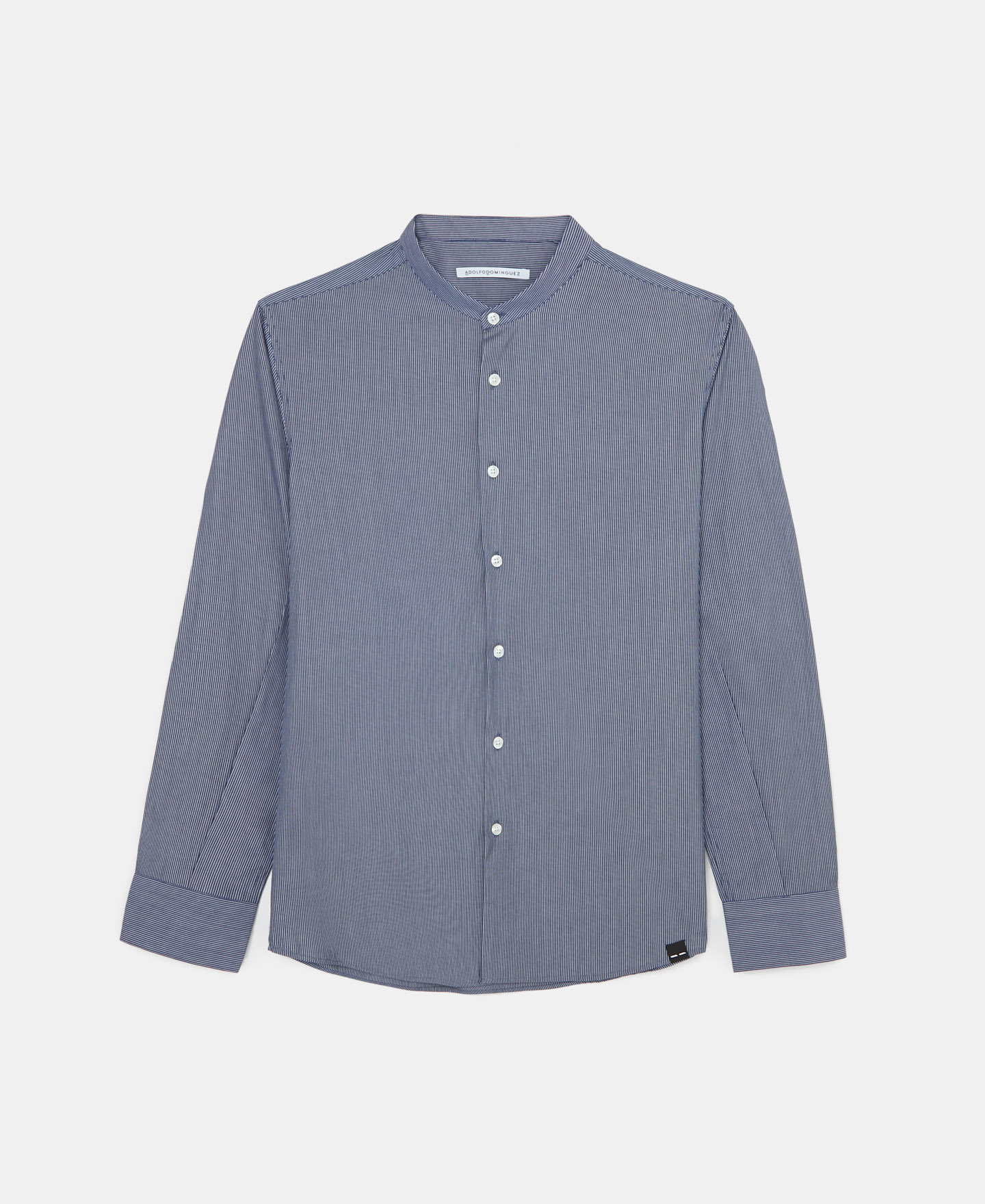 Striped shirt in cotton image number 4