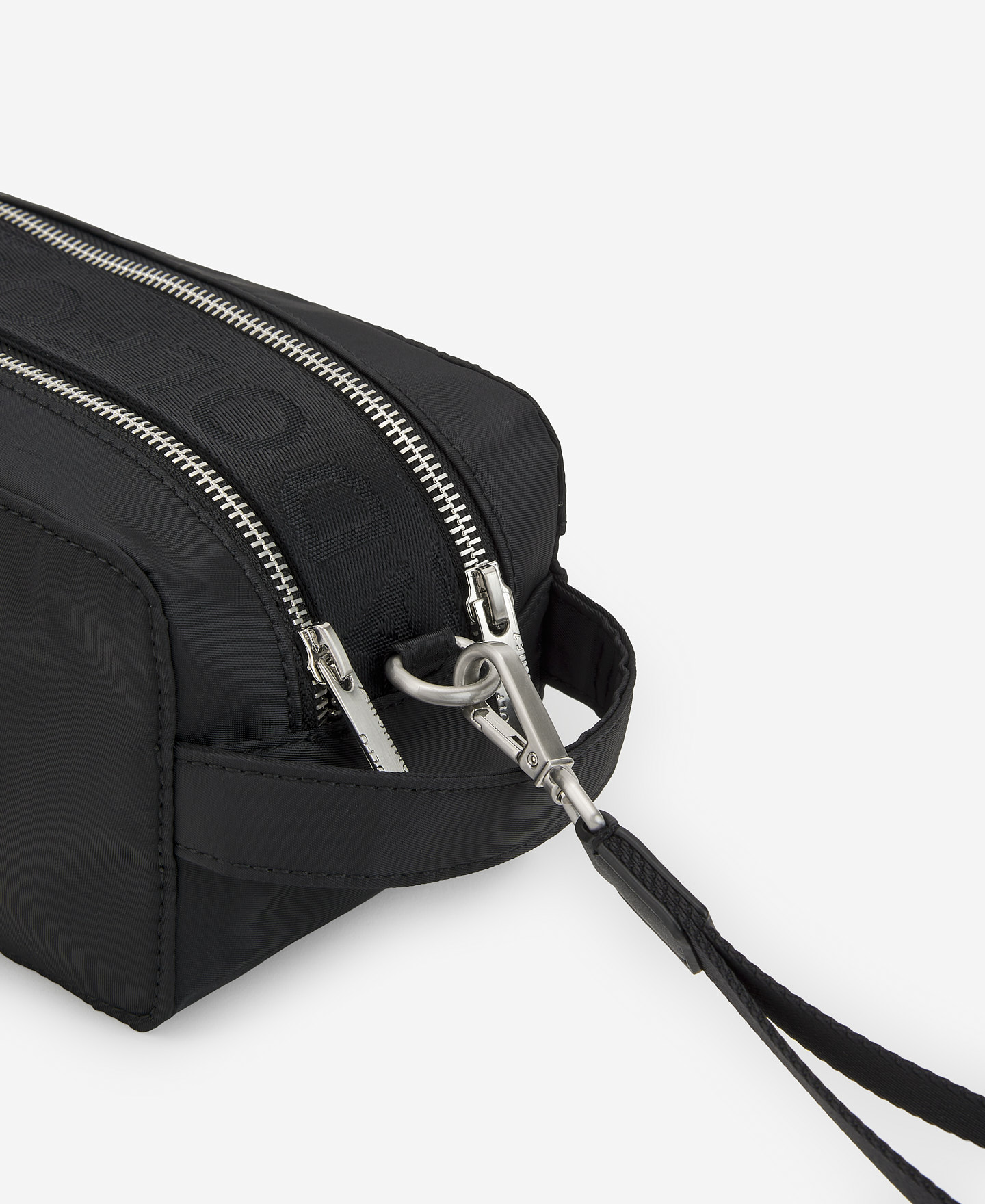 Black polyester vanity case image number 1