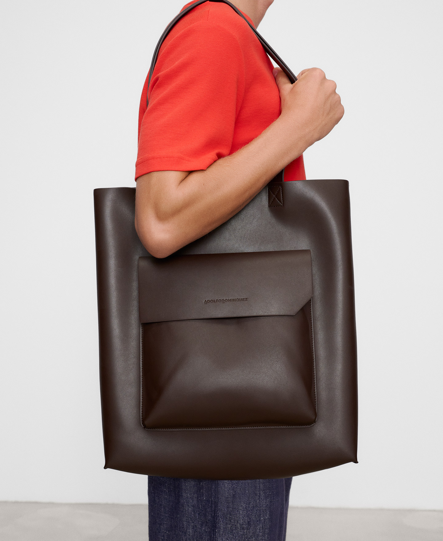 Shopper avec poche Cuir Non Cuir image number 5