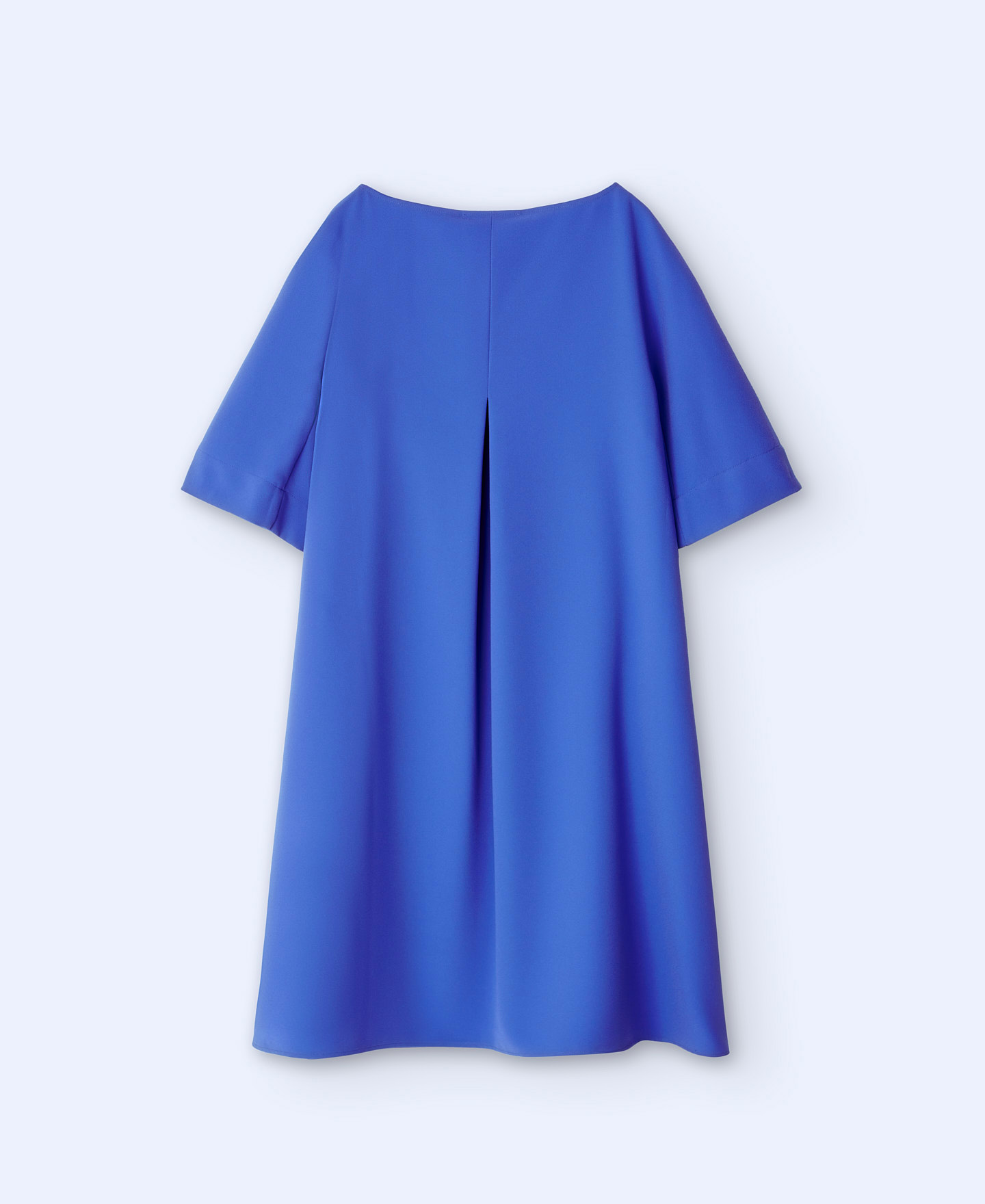 Vestido monocolor evasé image number 5