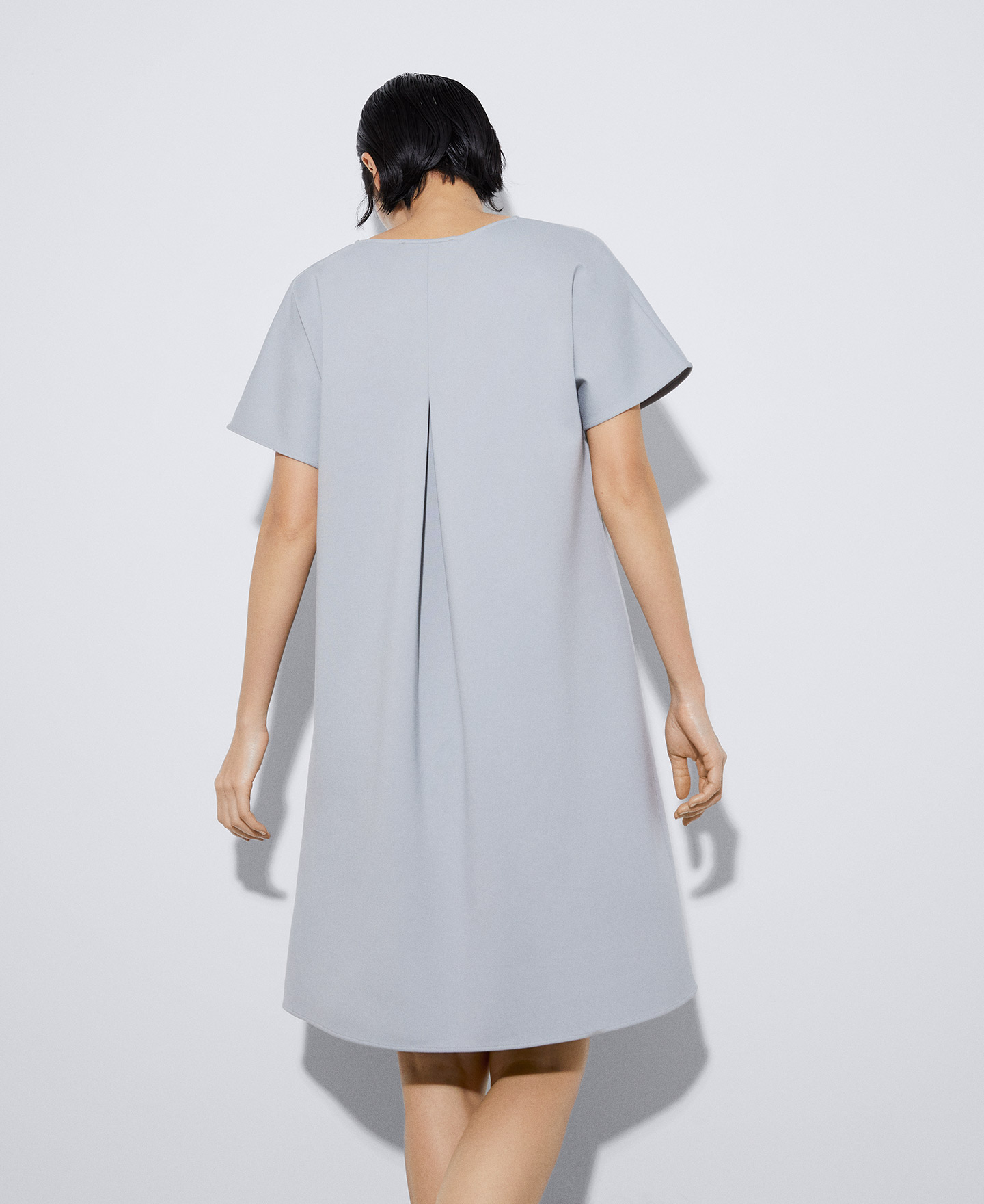 Responsible viscose A-line dress image number 2