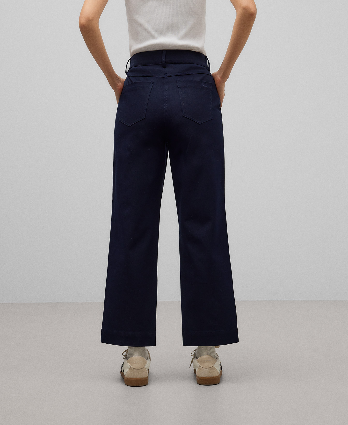 Pantal&oacute;n chino algod&oacute;n mujer image number 2
