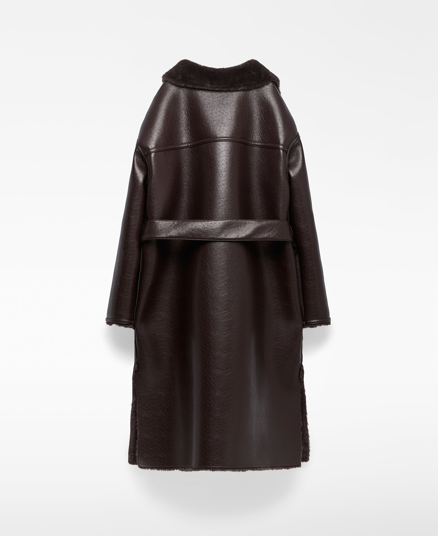 Non-Leather double-faced coat woman image number 5