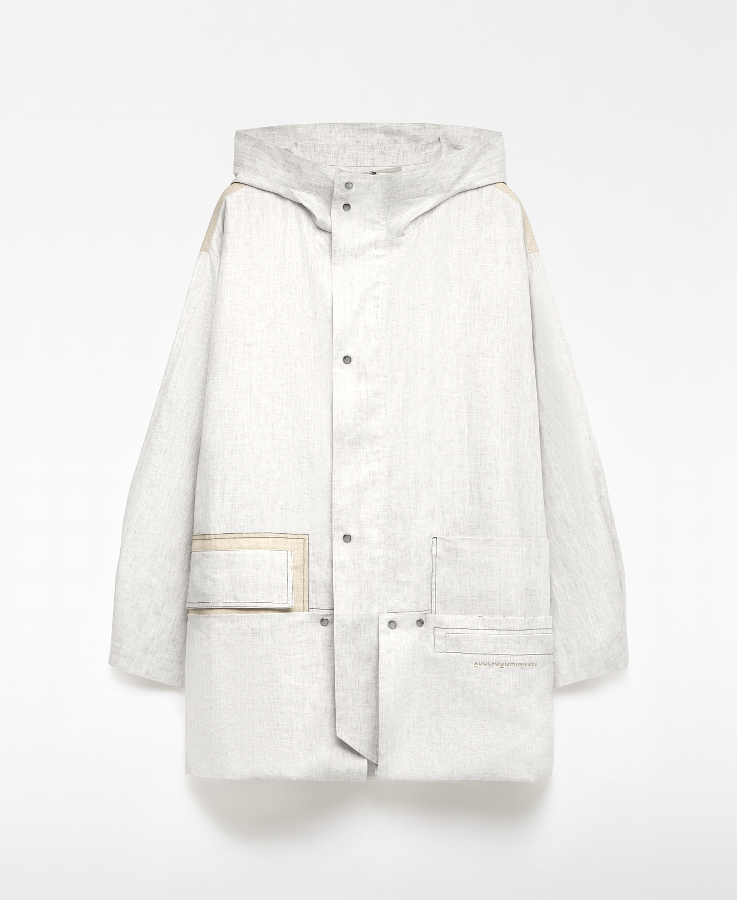 Foldable parka with hood man image number 6