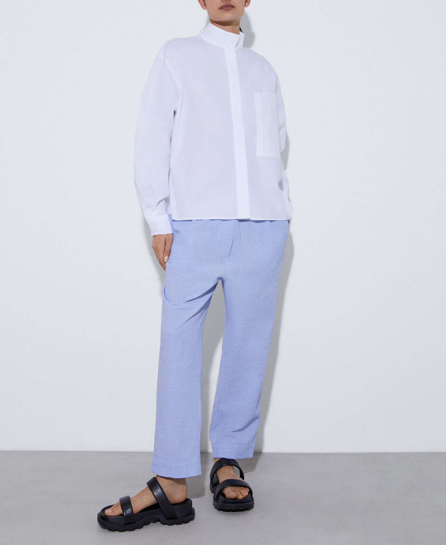 Cotton jogging trousers image number 1