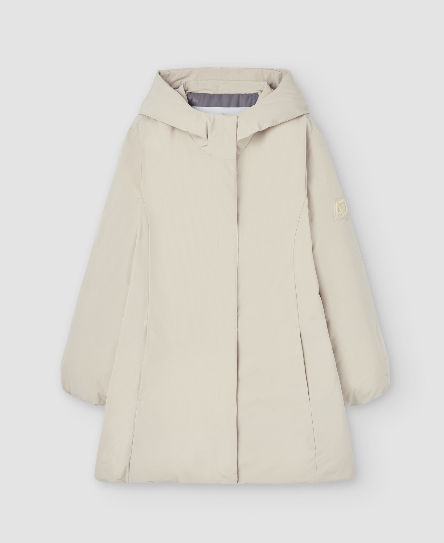 Hooded padded jacket image number 4