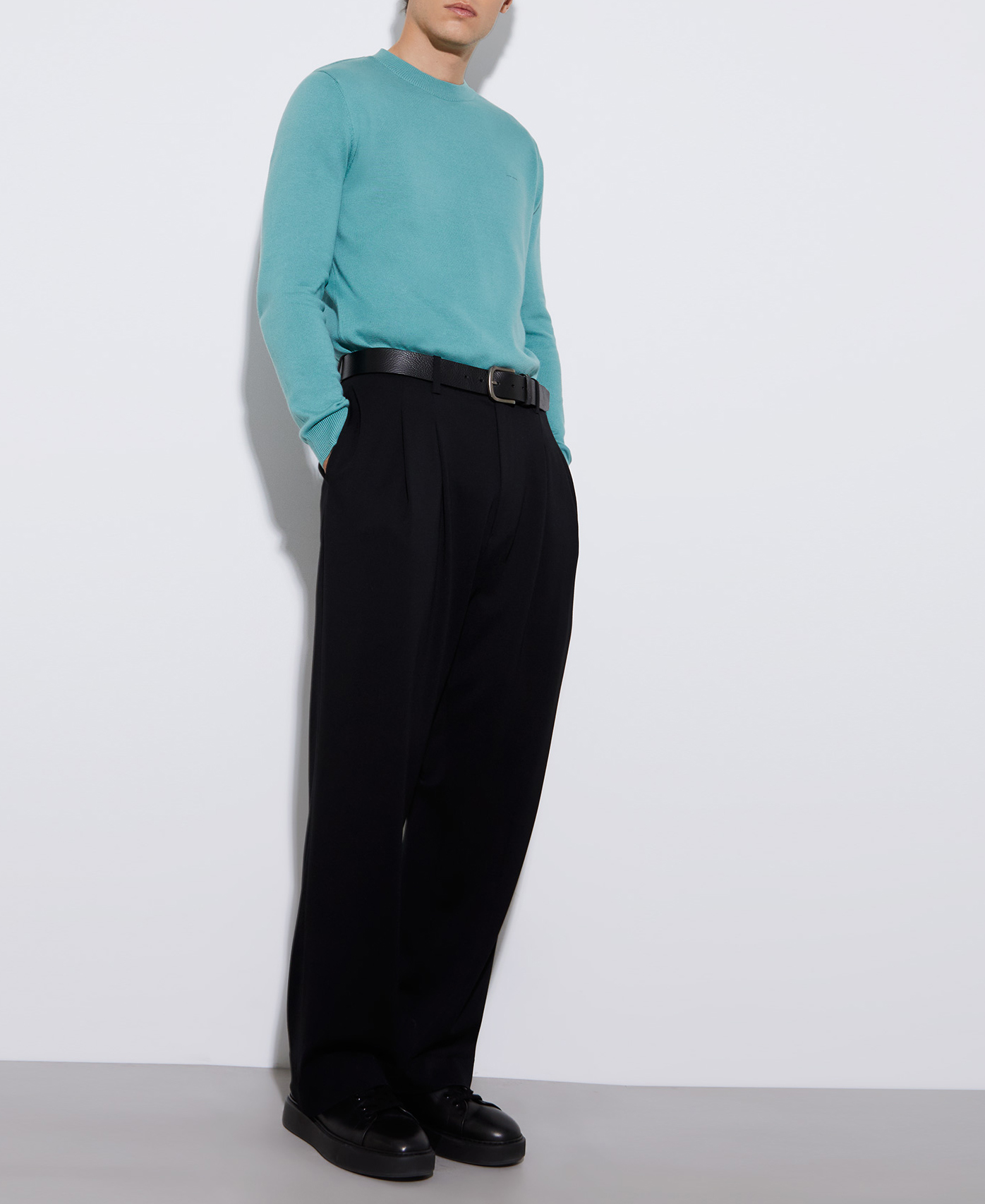 Responsible cotton crew neck sweater image number 1