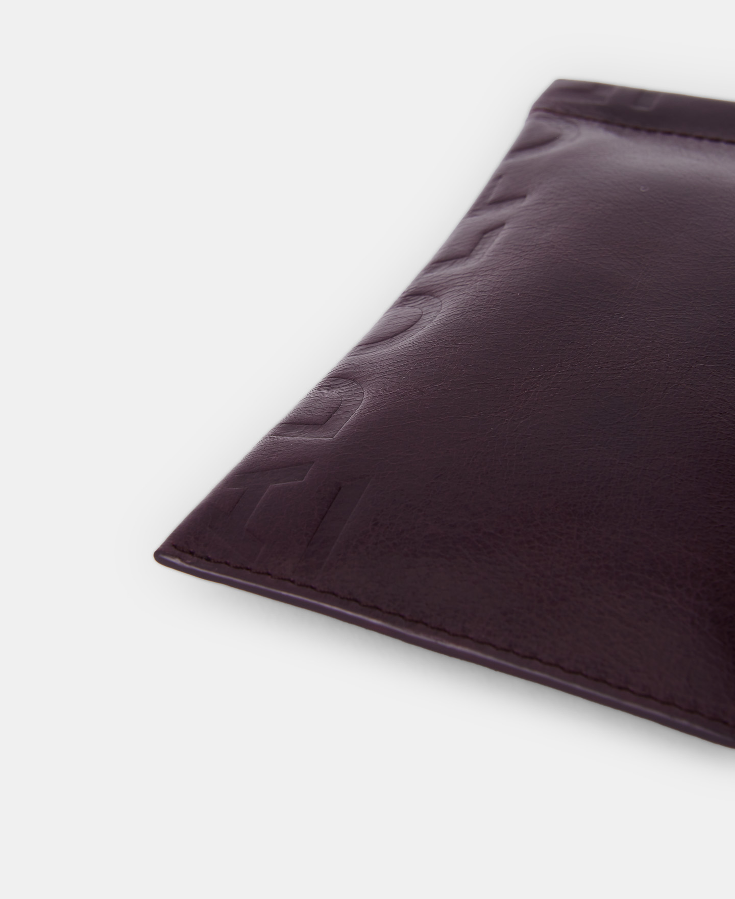 Grained leather glasses case image number 1