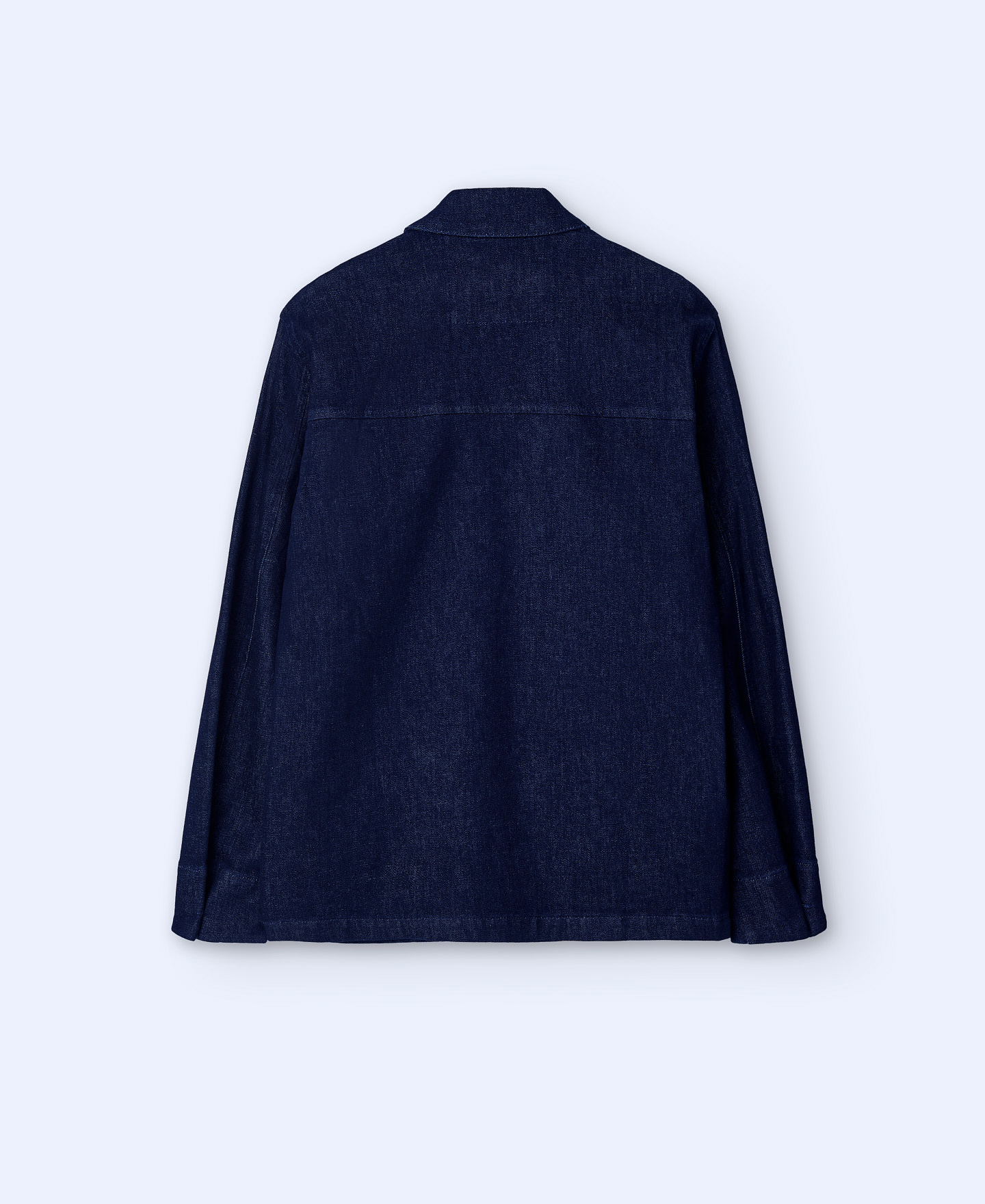 Stretch cotton denim jacket image number 7