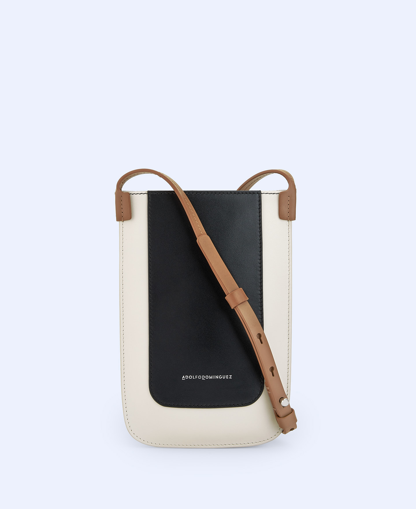 Smooth multicoloured nappa phone holder image number 0