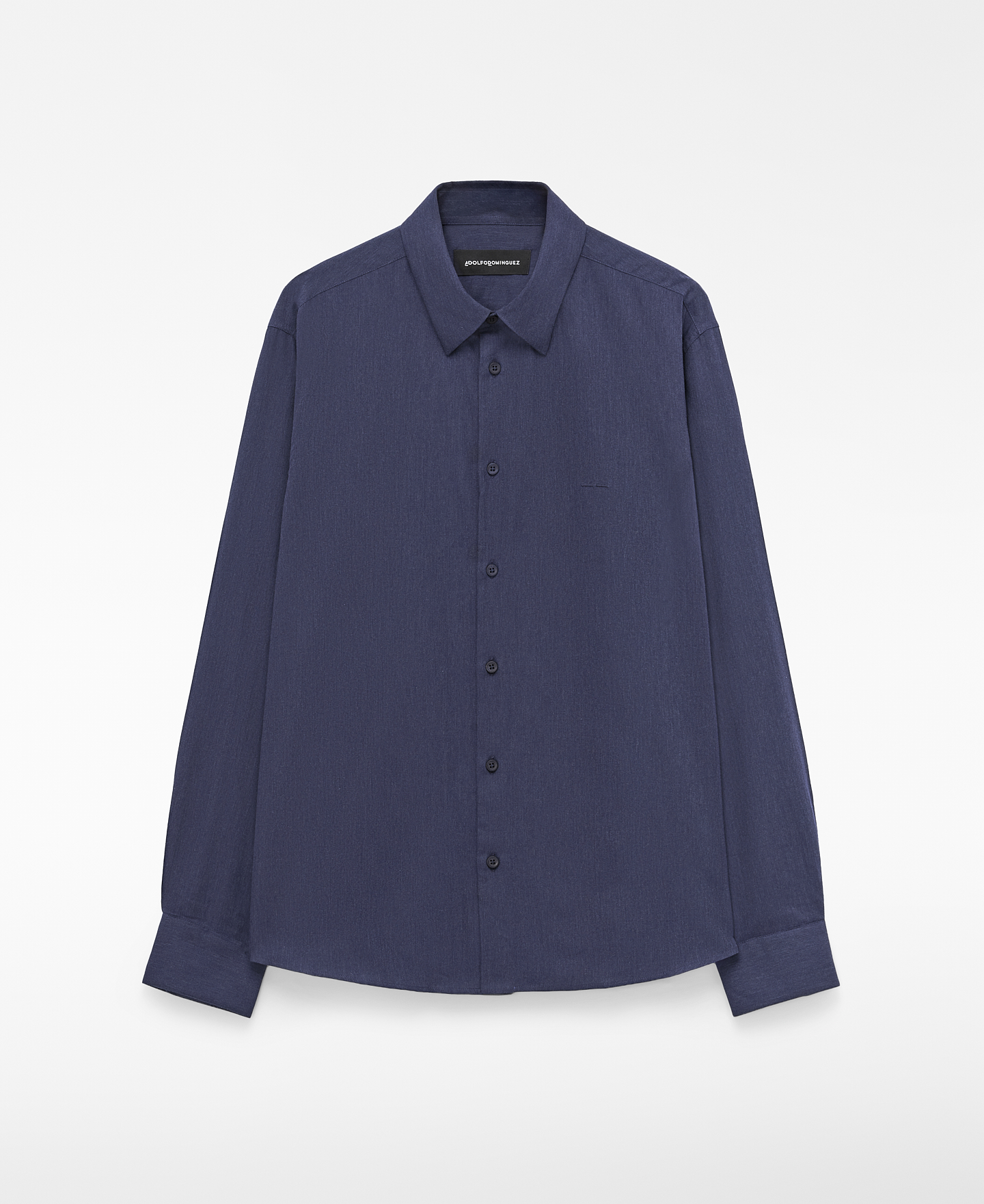 Regular fit spread collar shirt image number 4