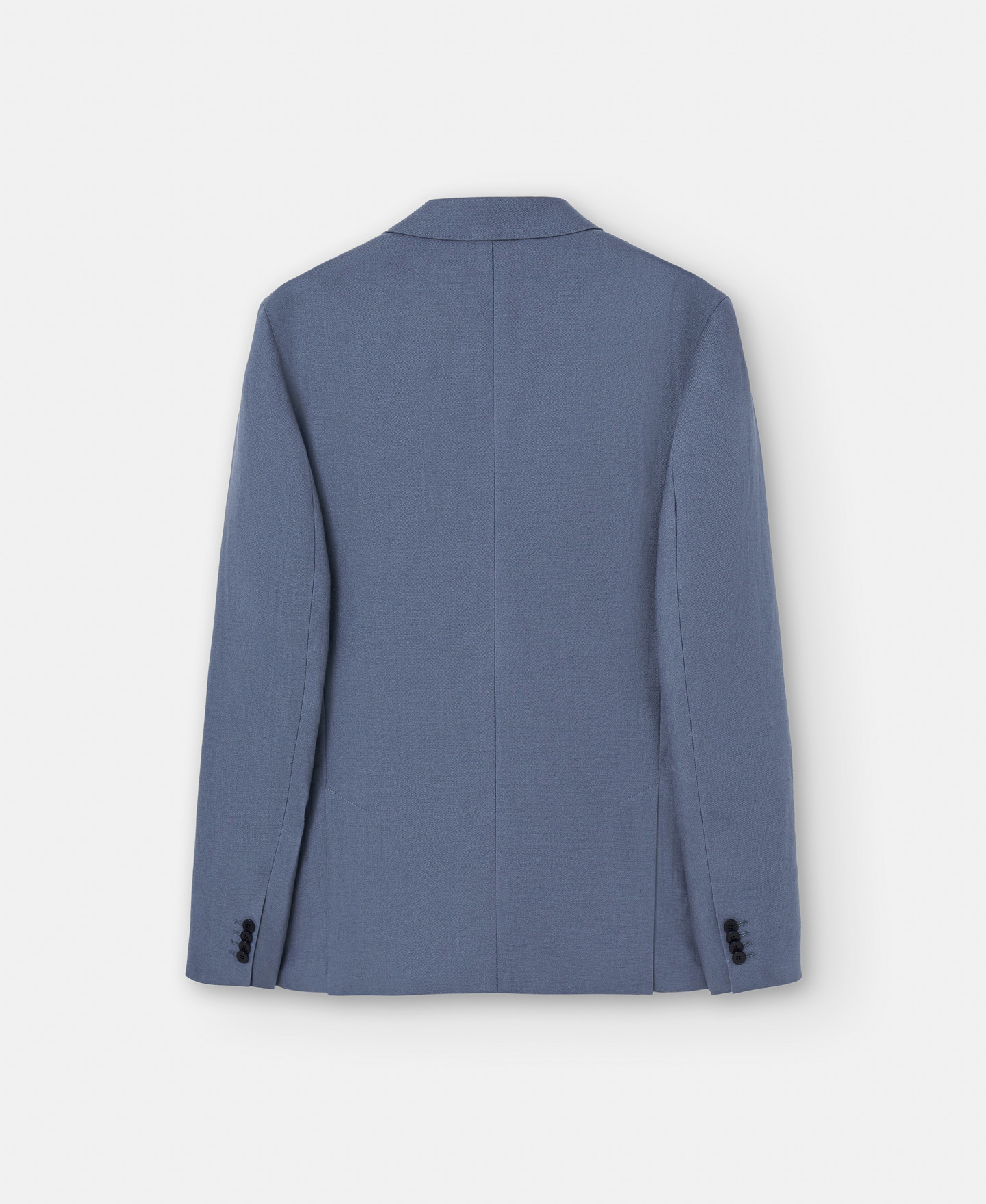 Linen plastron pocket blazer image number 5