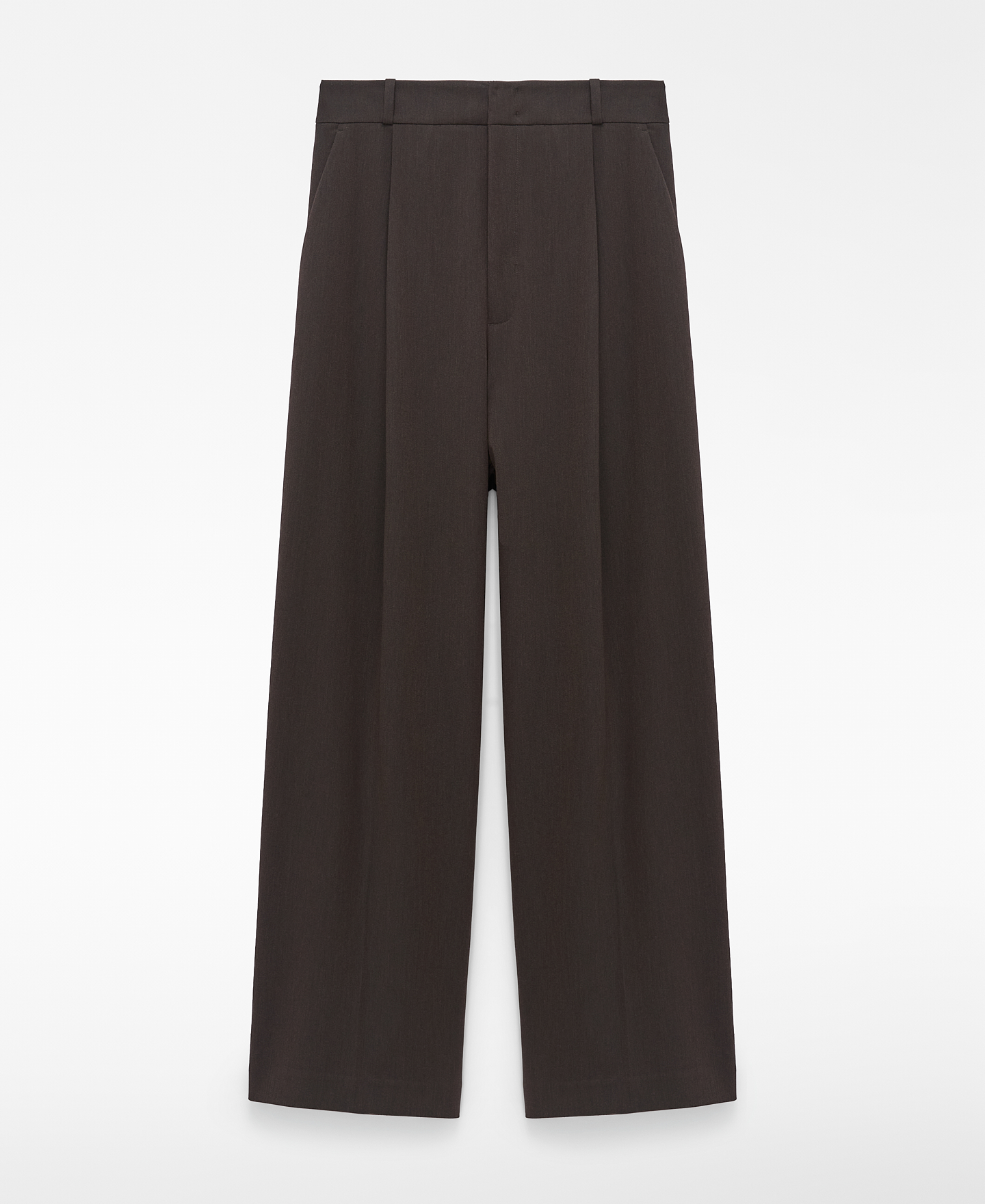 Straigh pleated trousers image number 4