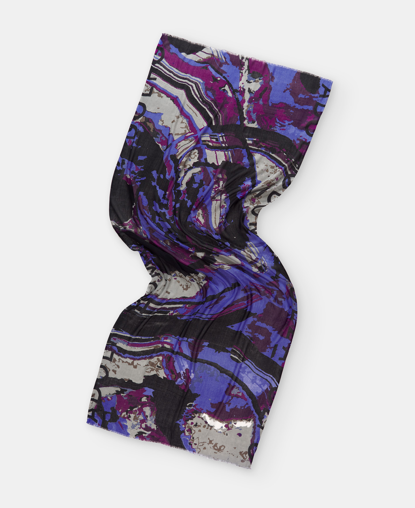 Viscose printed shawl image number 1